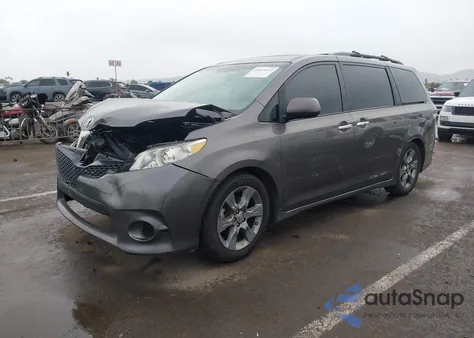 2014 Toyota Sienna Se 8 Passenger from USA, damaged, VIN 5TDXK3DC5ES467157